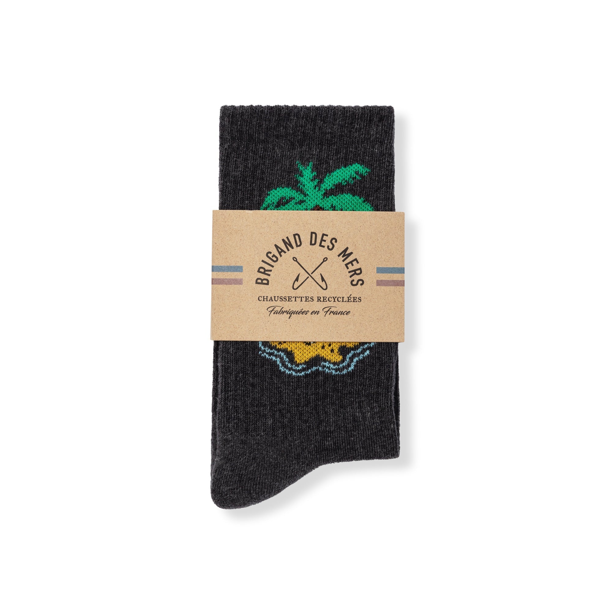 BRIGAND DES MERS Chaussettes écoresponsables Island  eco-friendly