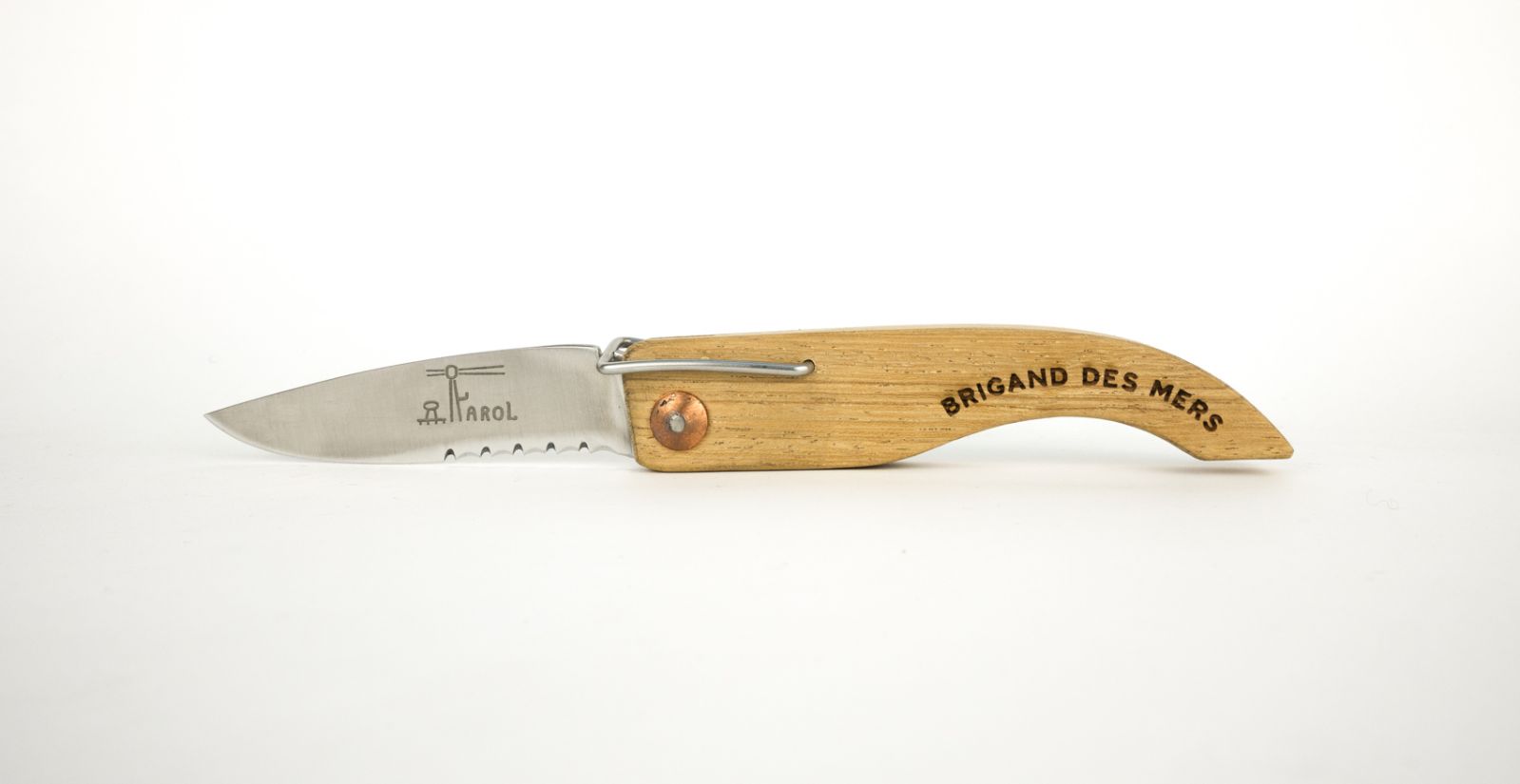 BRIGAND DES MERS Couteau Fleur de Lampaul
