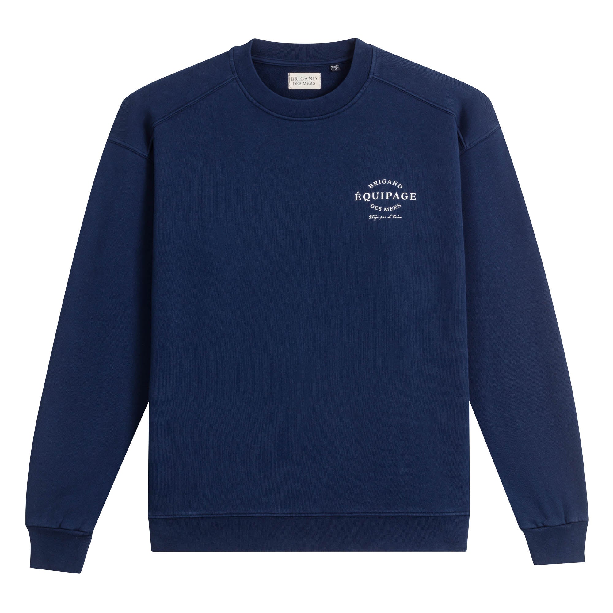 BRIGAND DES MERS Sweat Équipage Navy
