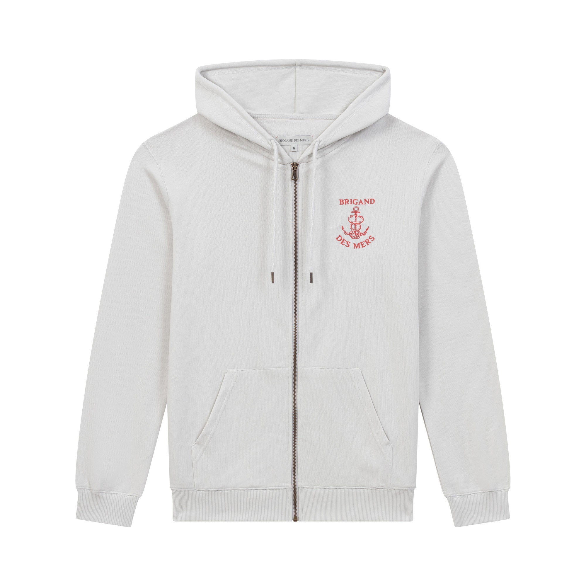 BRIGAND DES MERS Sweat zippé Ancre eco-friendly