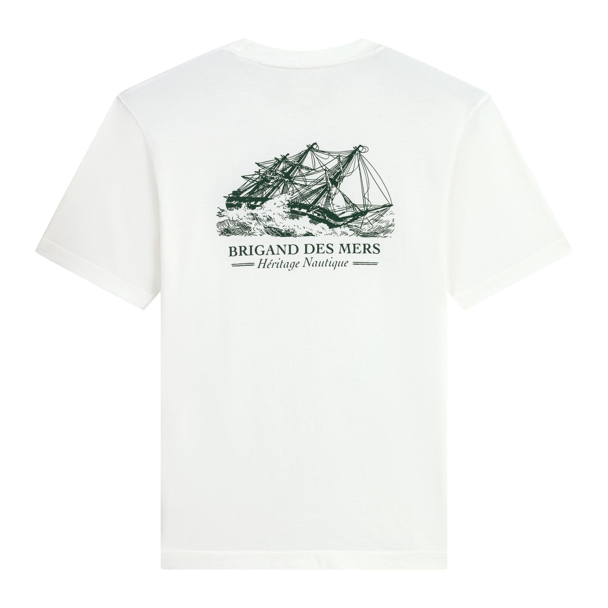 BRIGAND DES MERS XS T-shirt en coton bio Gallion