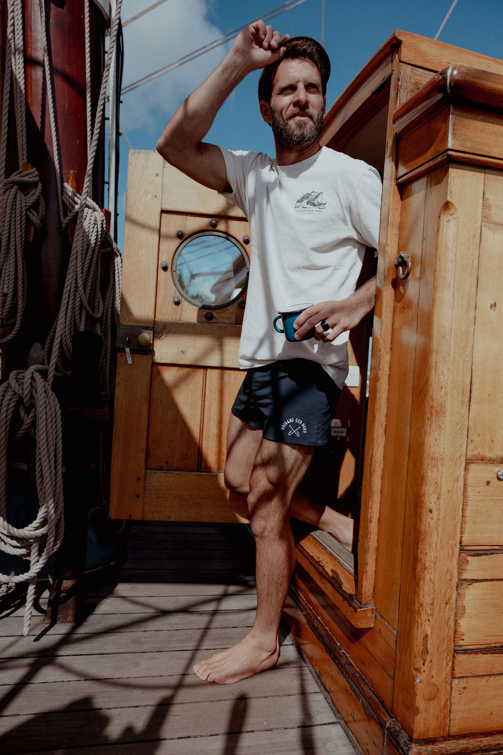 BRIGAND DES MERS T-shirt en coton bio Gallion