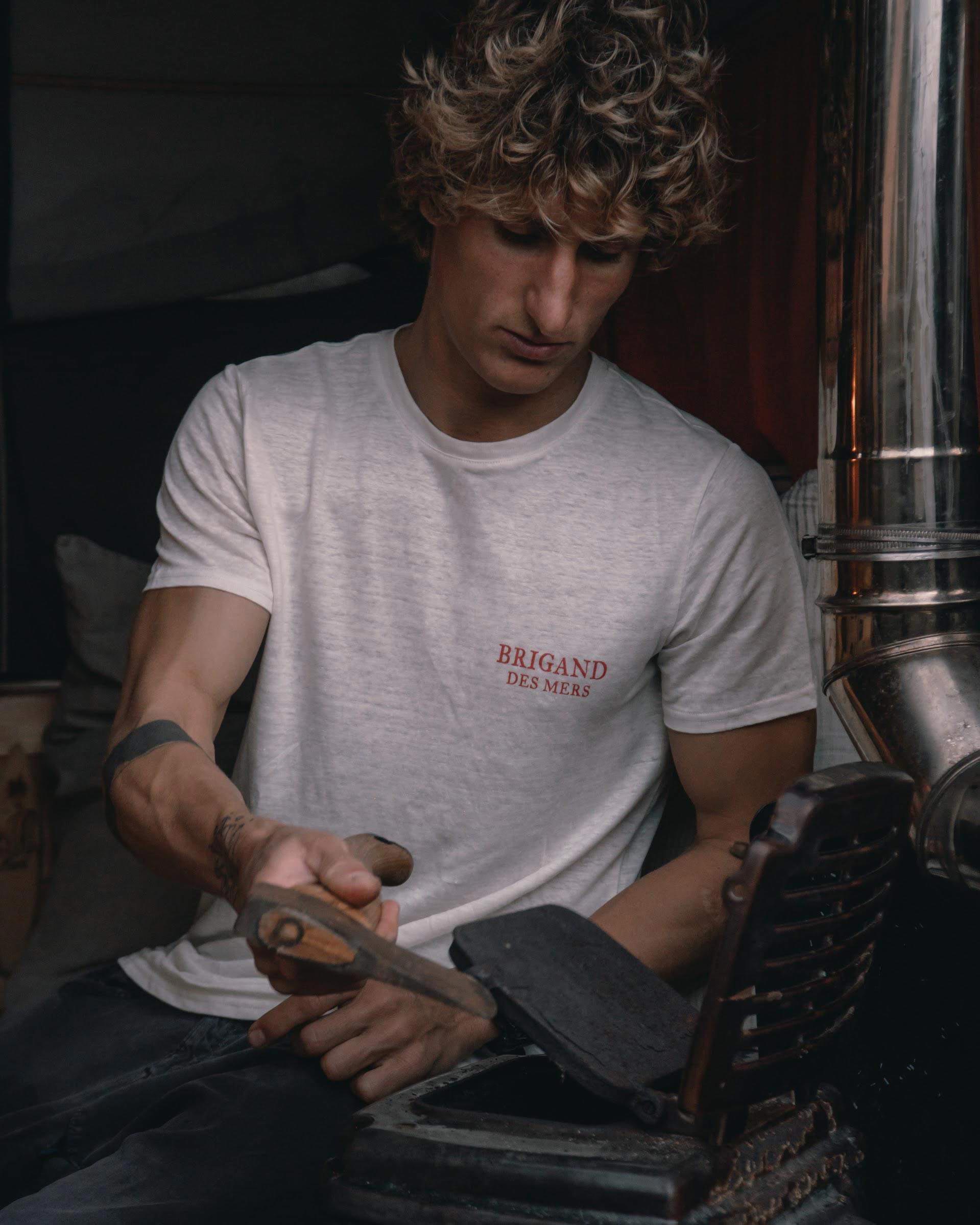 BRIGAND DES MERS T-shirt en Lin Français Haute Mer eco-friendly
