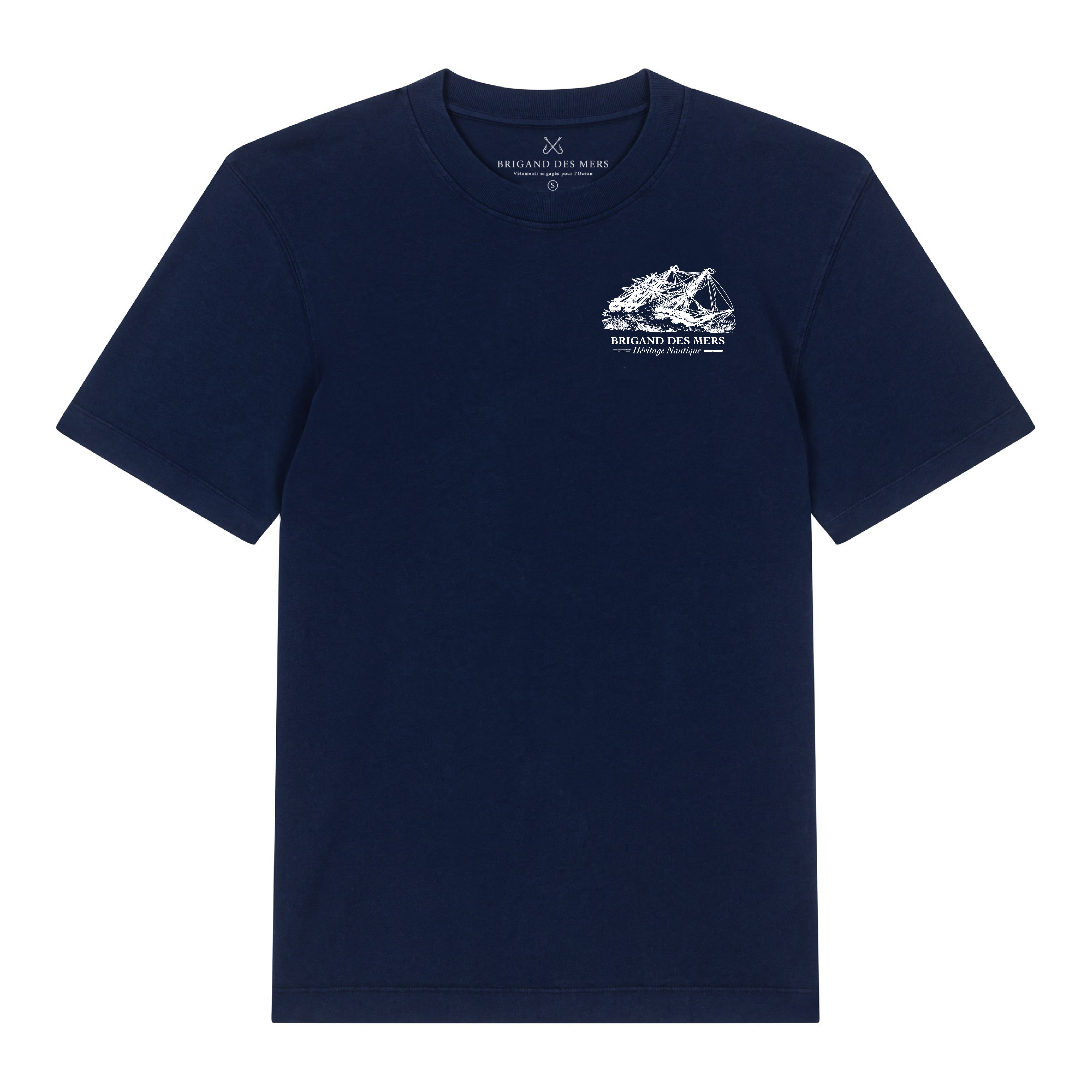 BRIGAND DES MERS T-shirt Gréement Navy T-shirt Gréement Navy