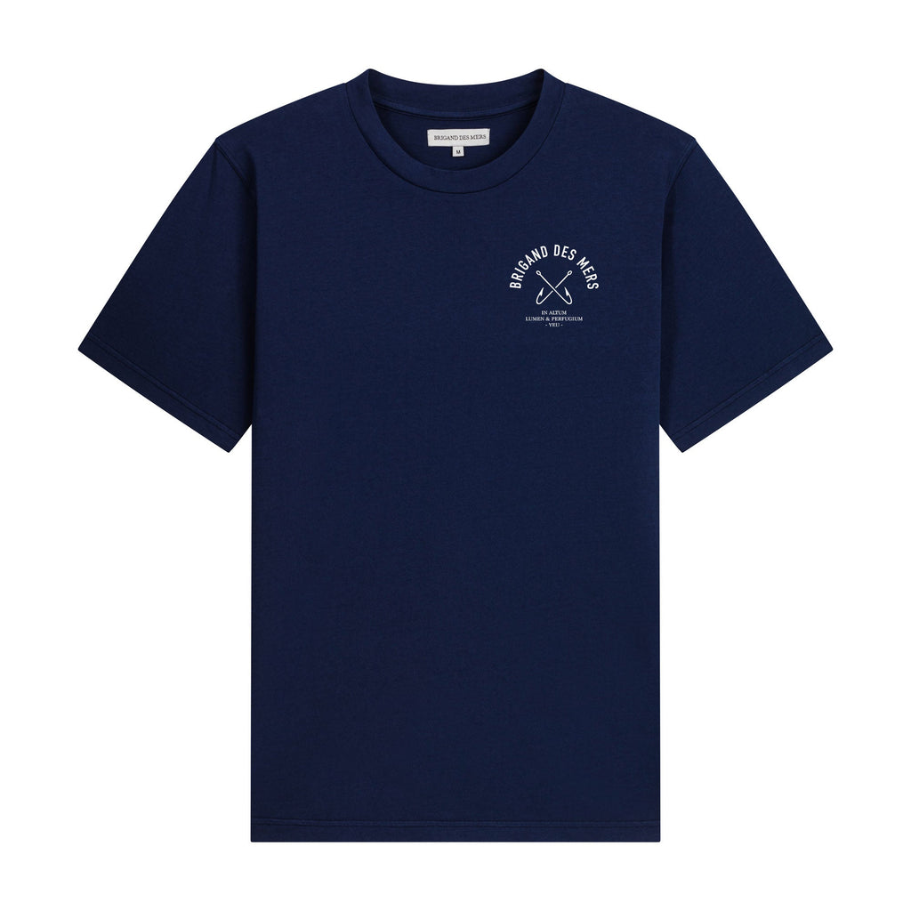 BRIGAND DES MERS T-shirt Hook Île d'Yeu T-Shirt en Coton Bio Hook