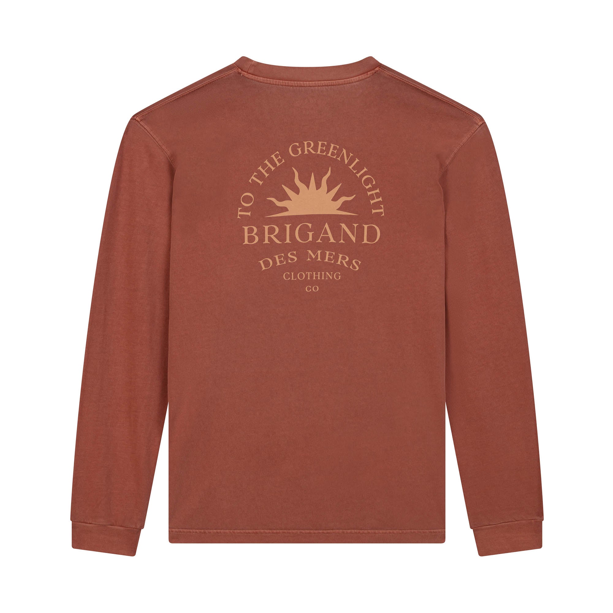 BRIGAND DES MERS T-shirt manches longues Green Light