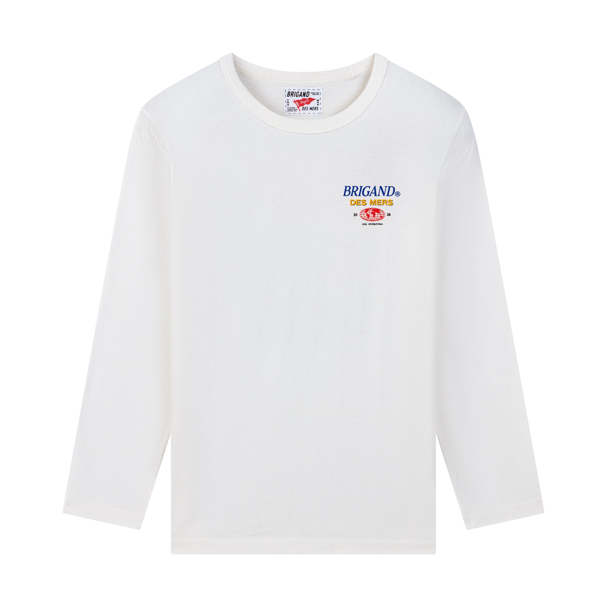 BRIGAND DES MERS T-shirt manches longues Nautica T-shirt Manches Longues Coton Recyclé | Brigand des mers