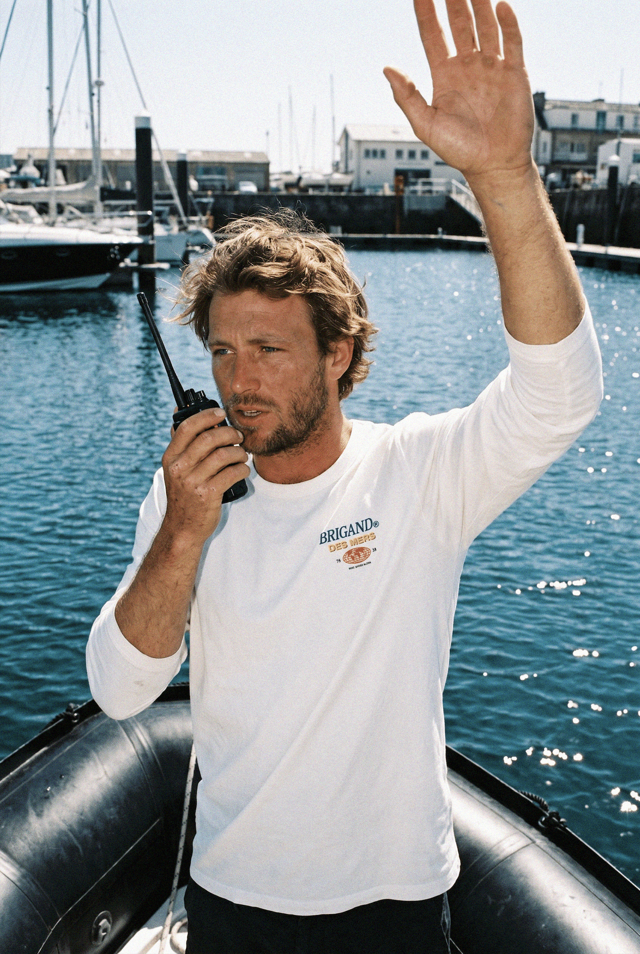 BRIGAND DES MERS T-shirt manches longues Nautica T-shirt Manches Longues Coton Recyclé | Brigand des mers