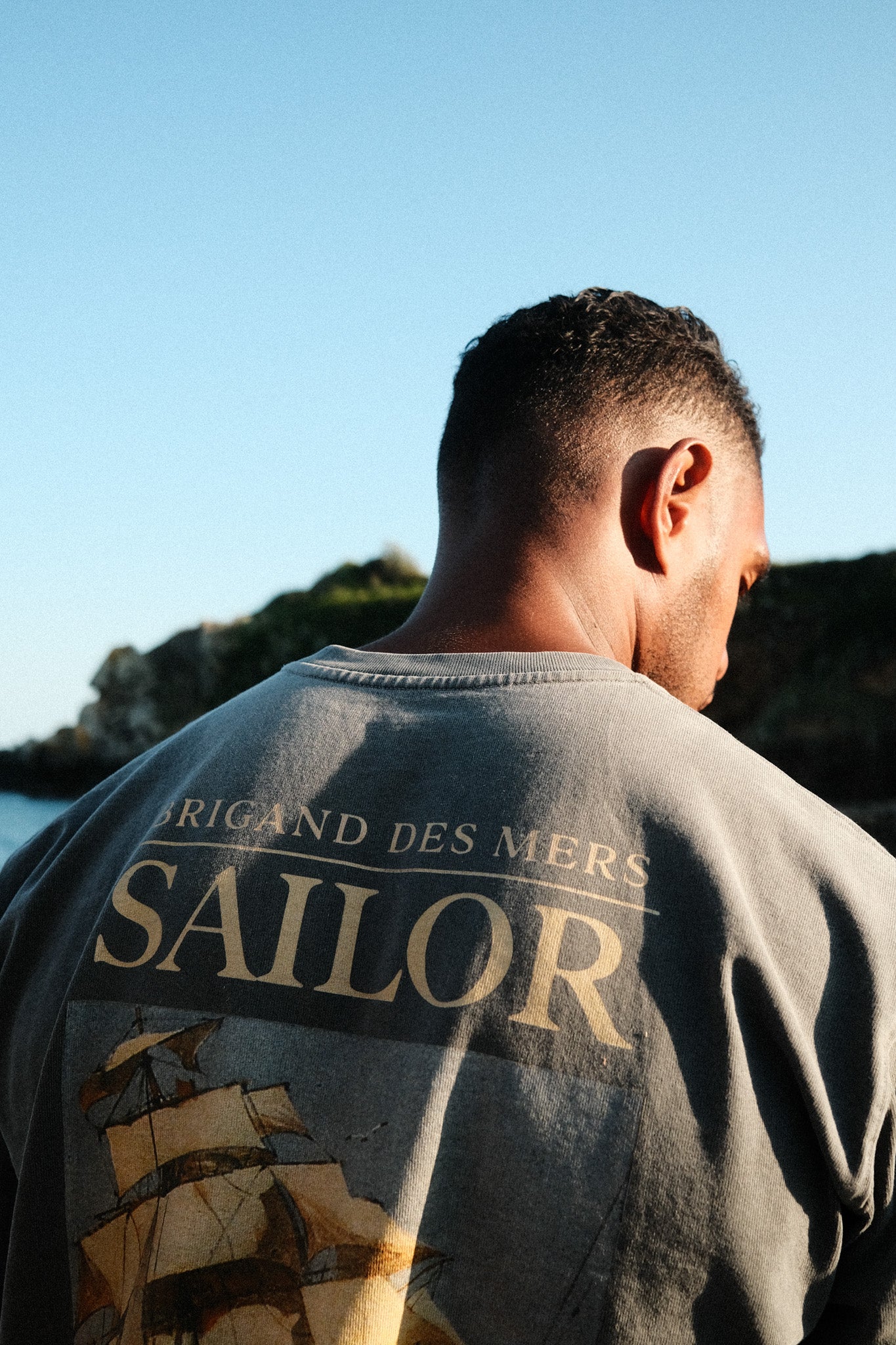 BRIGAND DES MERS T-Shirt Sailor - Vintage Black T-Shirt Sailor - Vintage Black