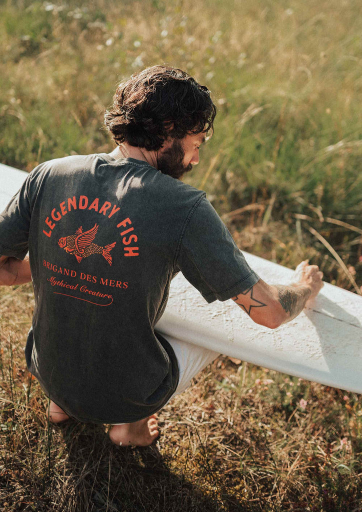 BRIGAND DES MERS T-Shirt vintage Legendary Fish eco-friendly