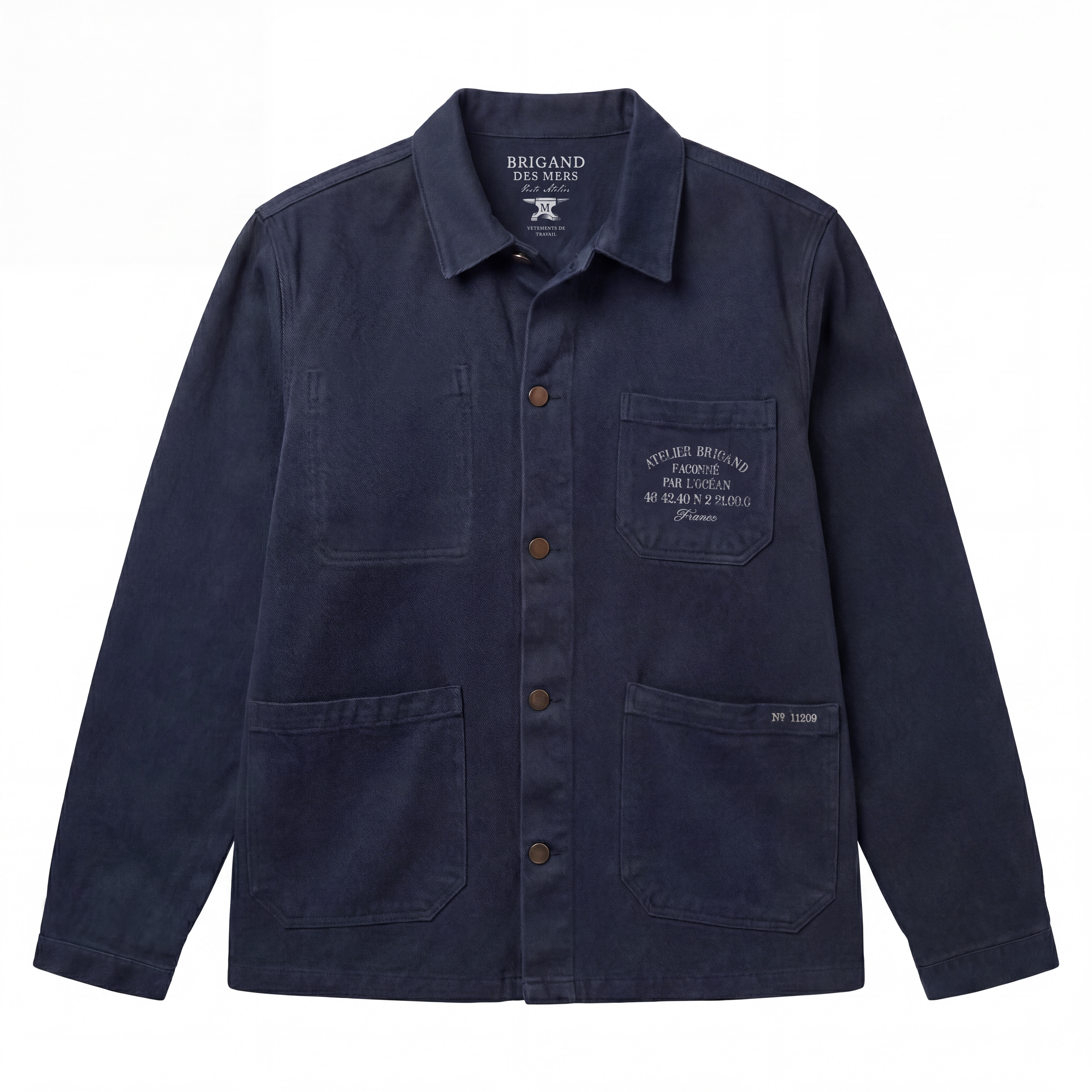 BRIGAND DES MERS Veste Worker Atelier Veste Worker Atelier