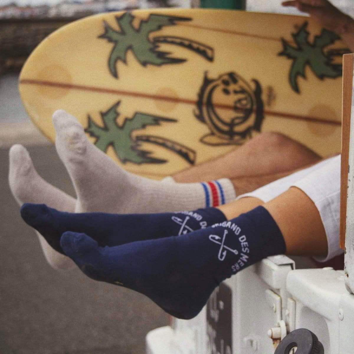 Chaussettes en coton écoresponsables