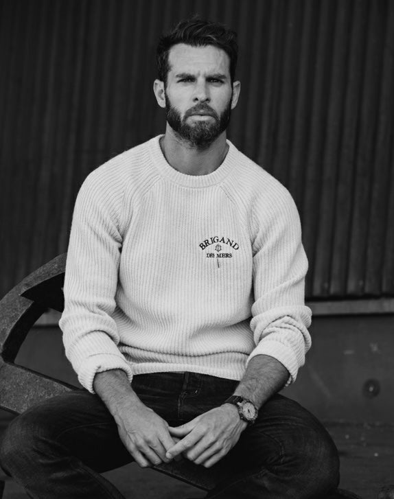 Pull Héritage – Laine mérinos, maille épaisse, fabrication durable