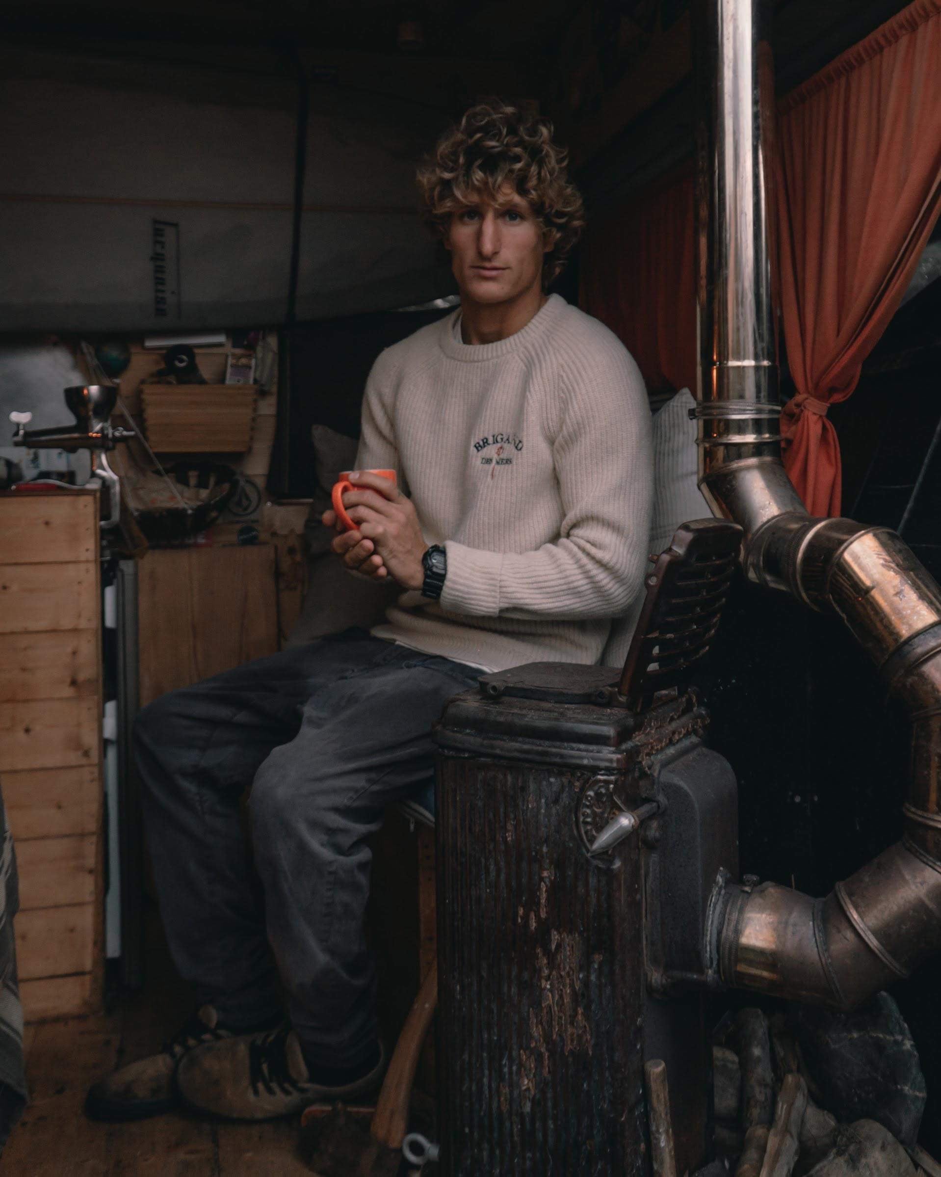 Pull Héritage – Laine mérinos, maille épaisse, fabrication durable