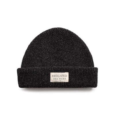 BRIGAND DES MERS Anthracite Bonnet Docker en Laine recyclée