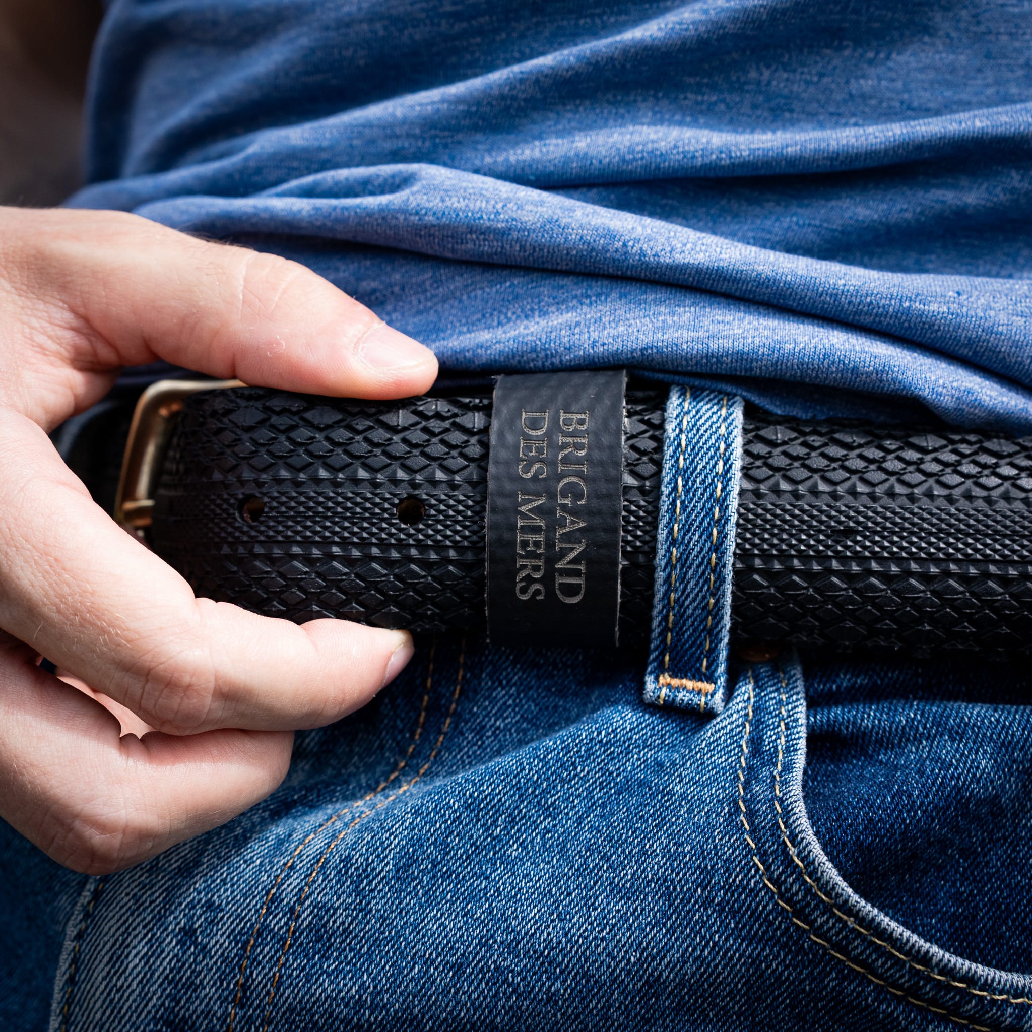 BRIGAND DES MERS Ceinture La Vie est Belt X Brigand Ceinture La Vie est Belt X Brigand