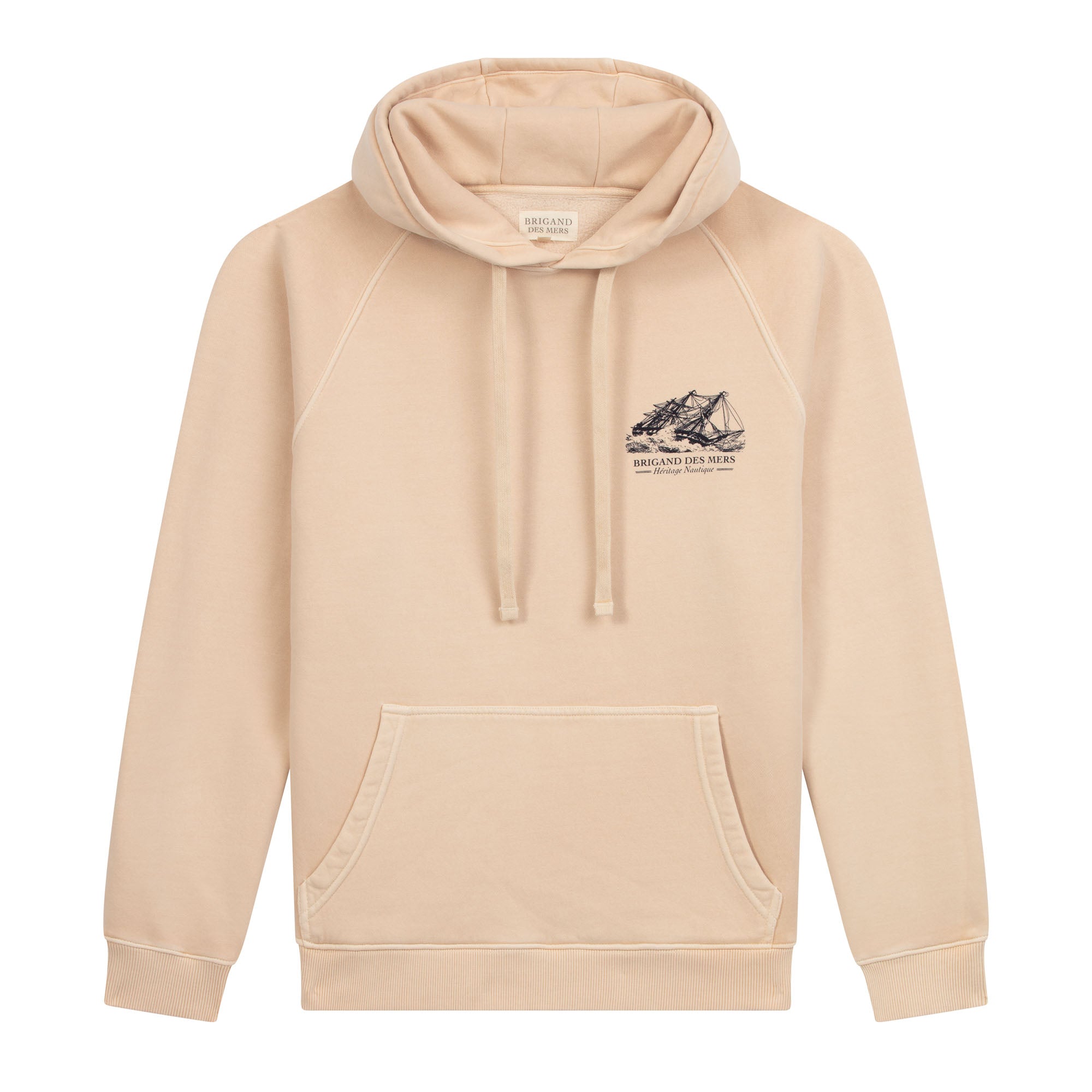 BRIGAND DES MERS Hoodie Galion couleur naturelle