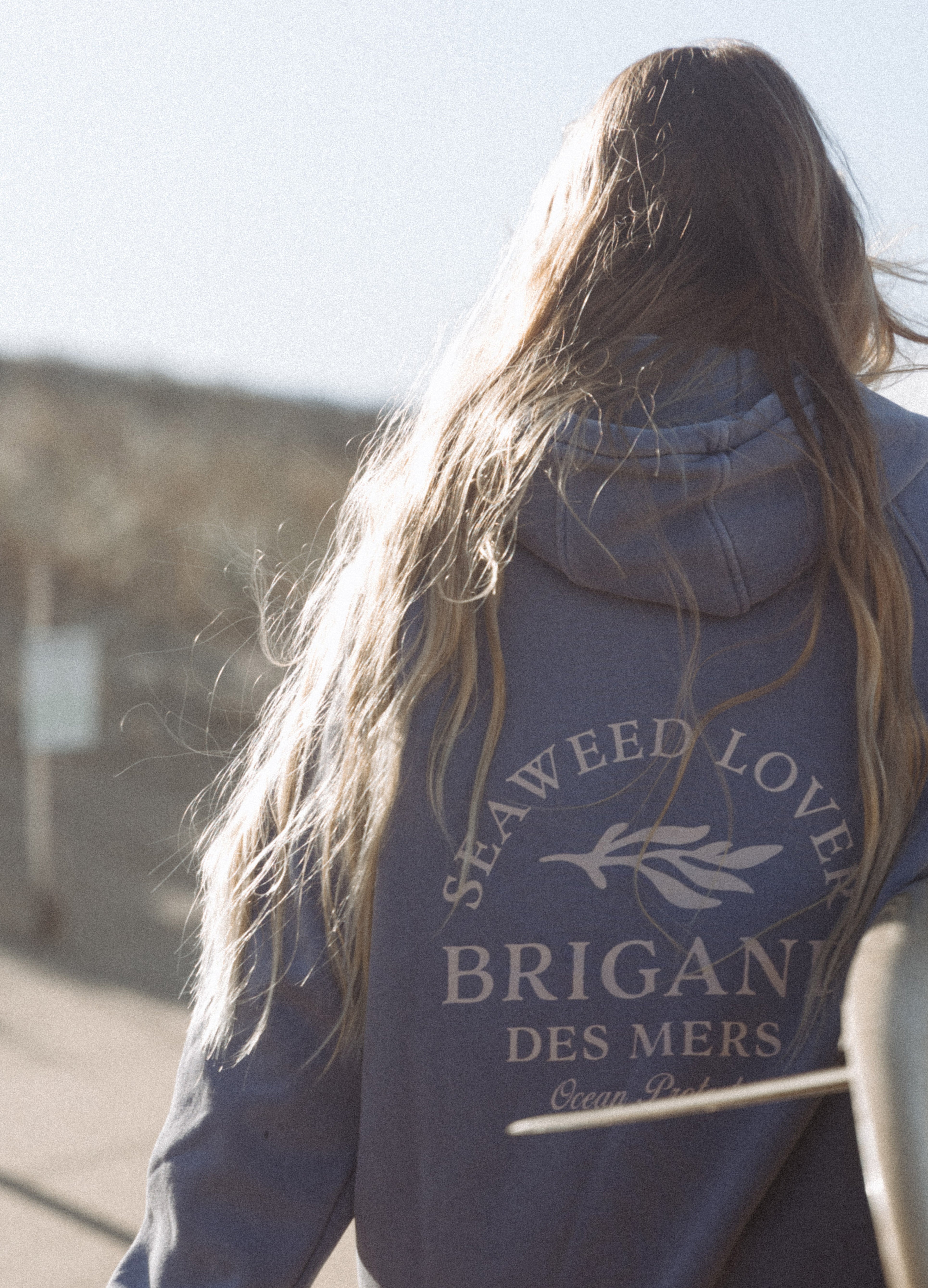 BRIGAND DES MERS Hoodie Seaweed Coton bio