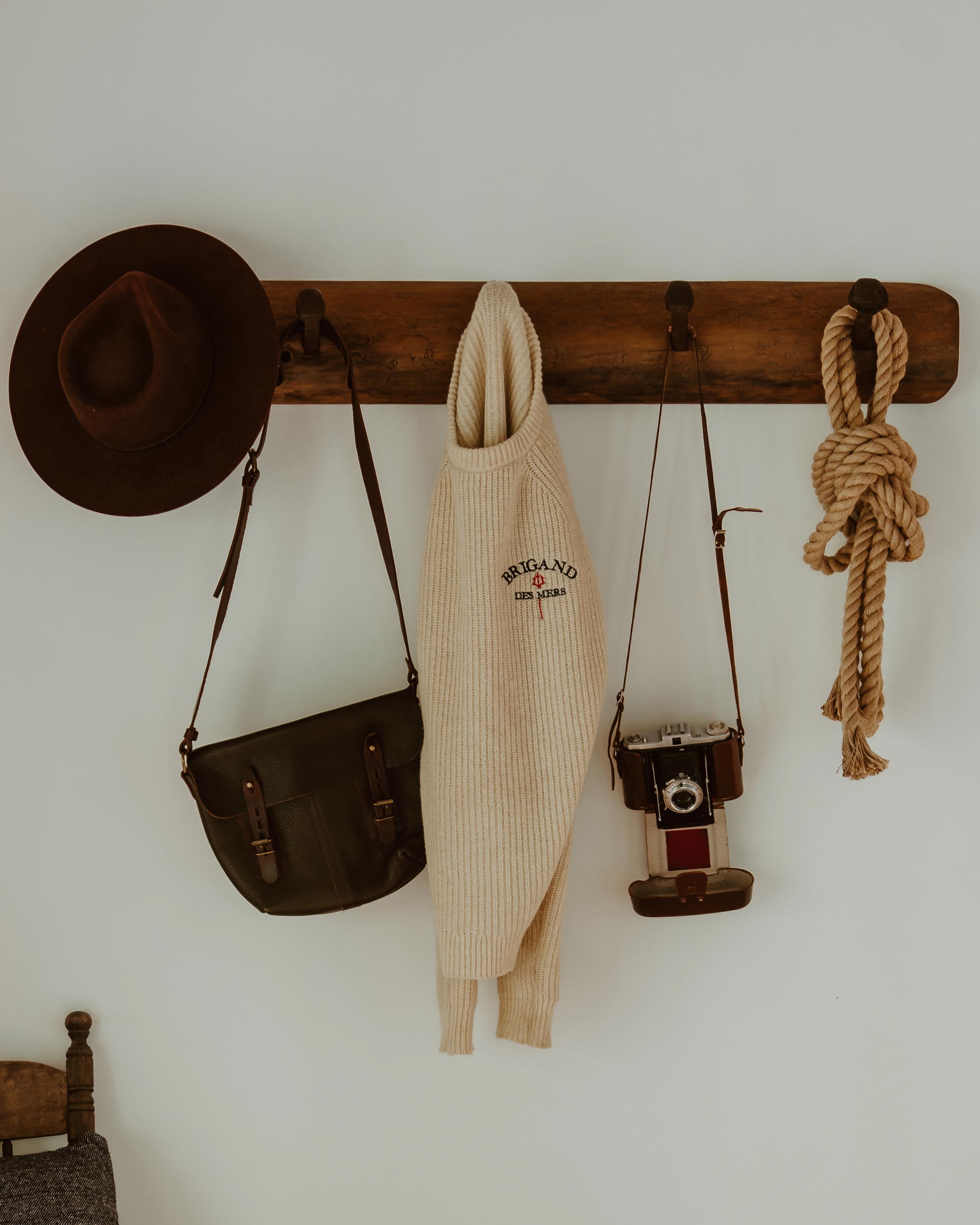 BRIGAND DES MERS Pull Héritage – Laine vierge, maille épaisse, fabrication durable Pull laine homme Héritage – 100 % laine vierge chaude et durable