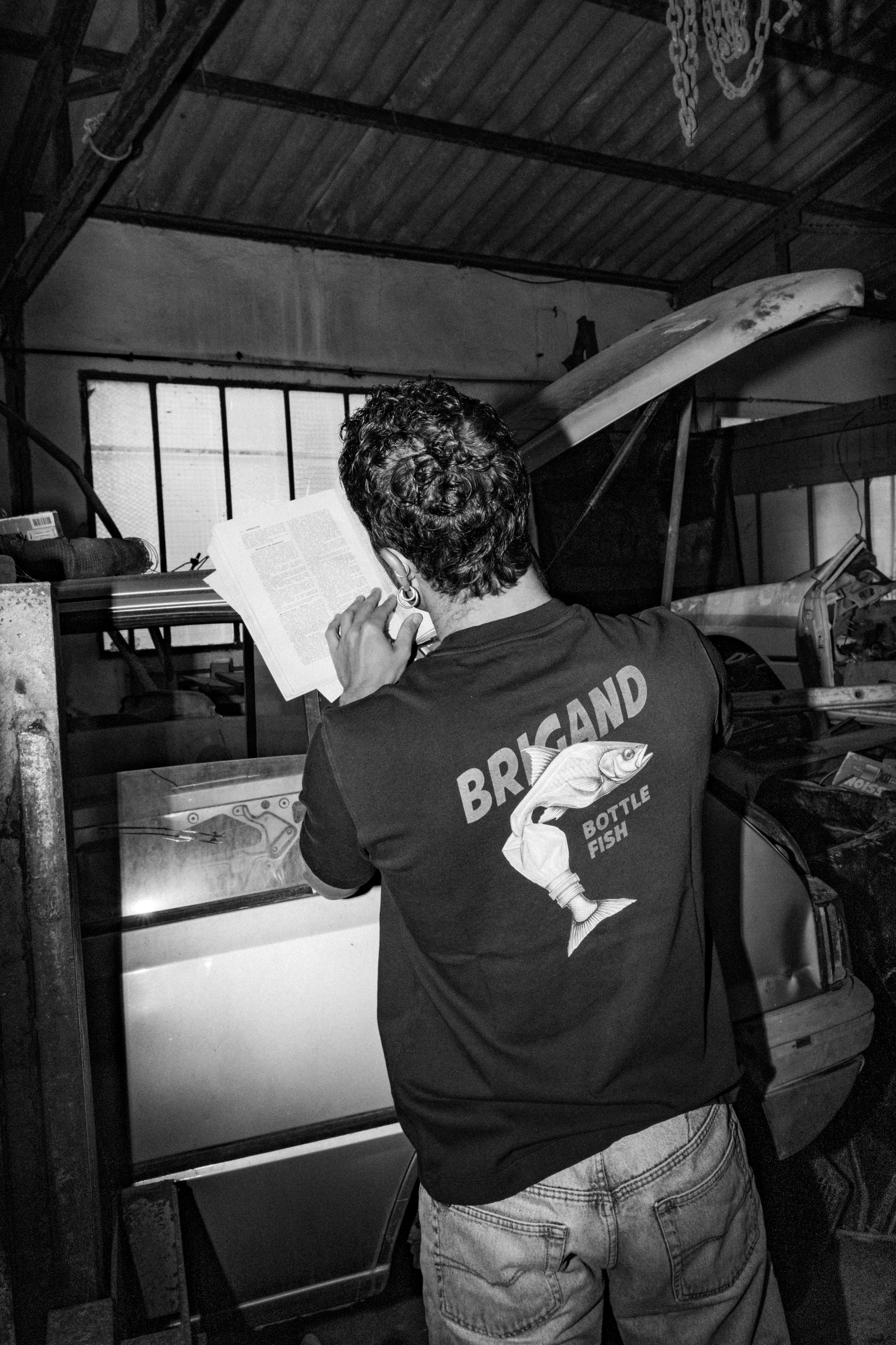 BRIGAND DES MERS T-shirt Bottle Fish T-shirt Bottle Fish