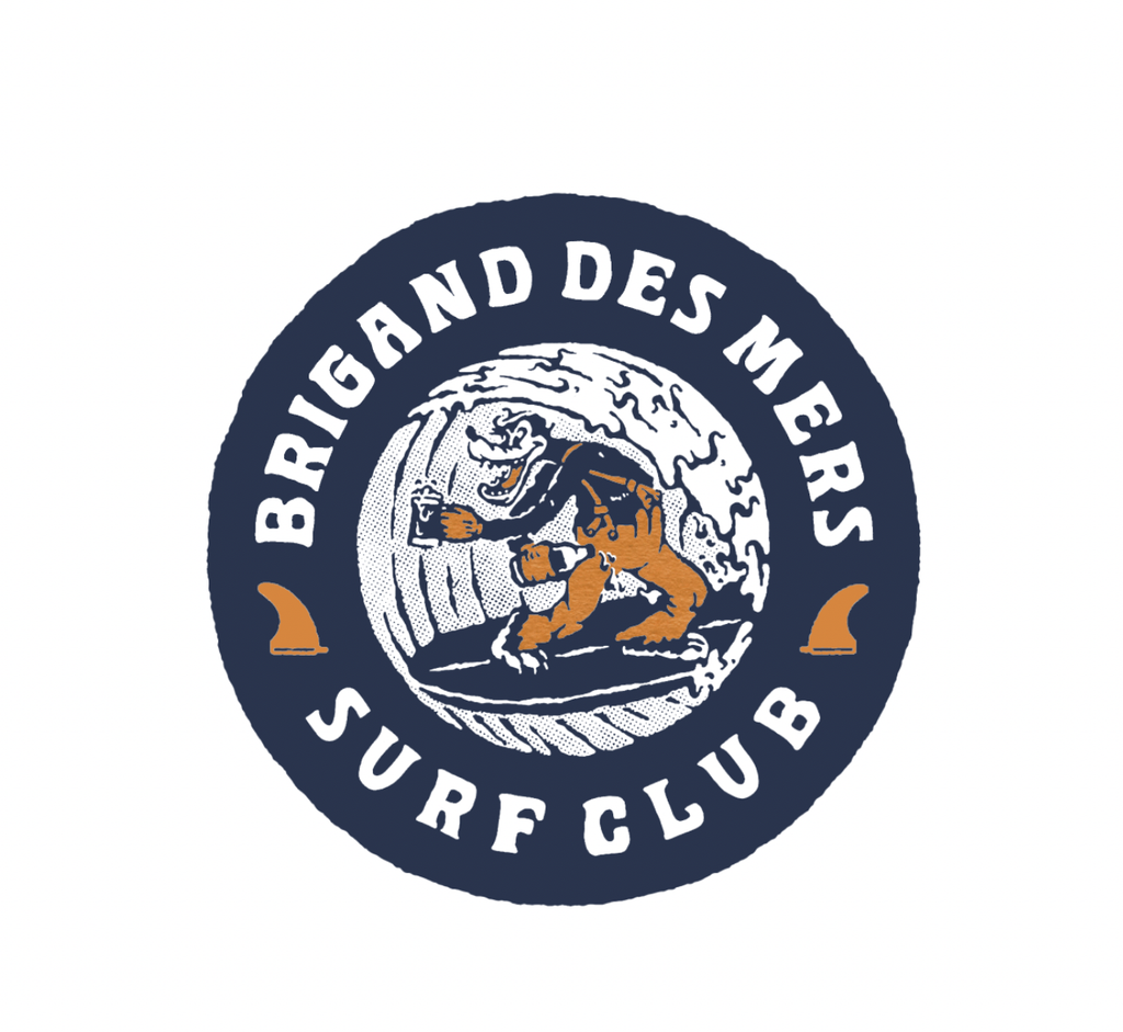 BRIGAND DES MERS T-shirt coton bio Surf Club