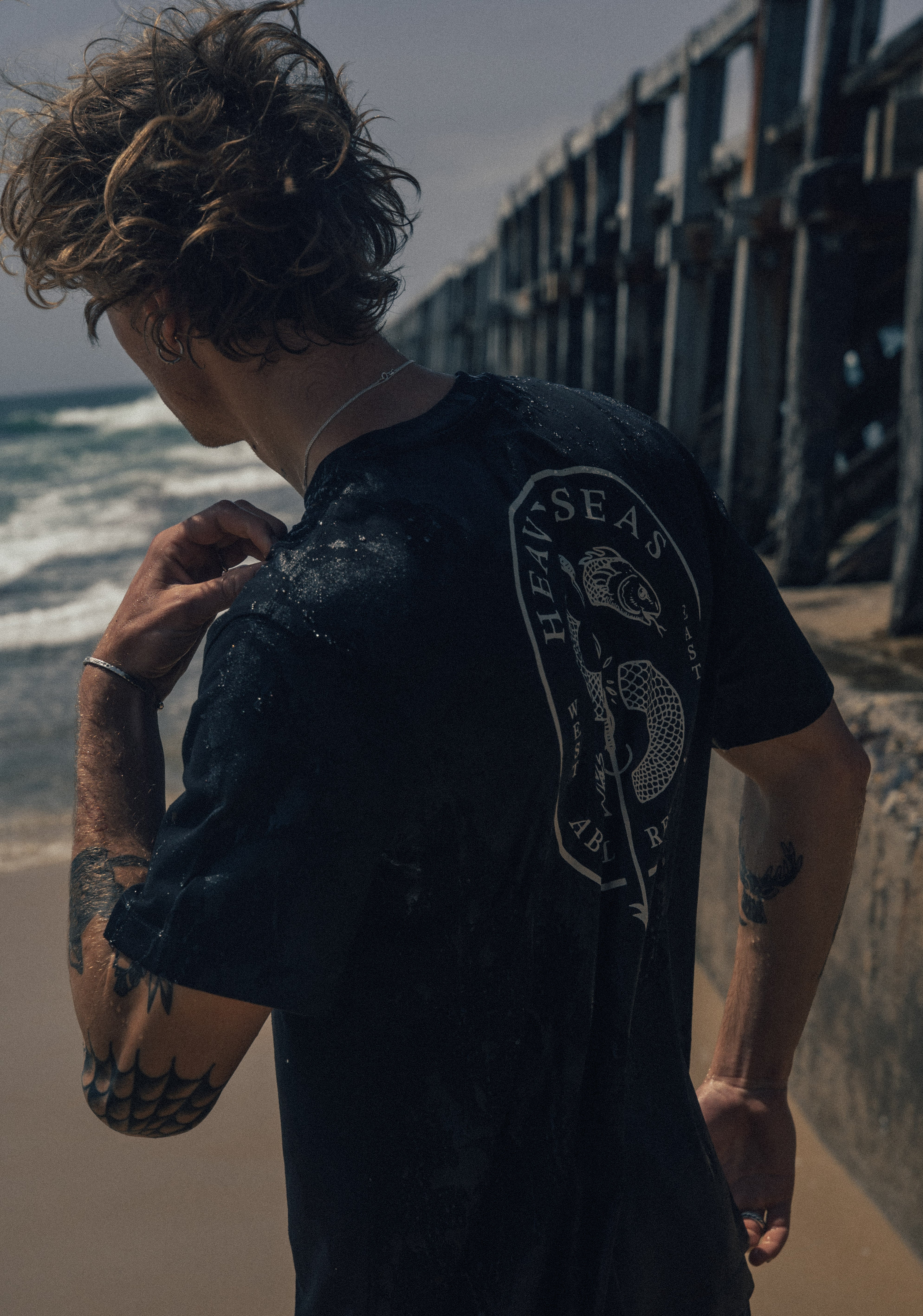 BRIGAND DES MERS T-shirt Heavy - Black T-shirt Heavy - Black