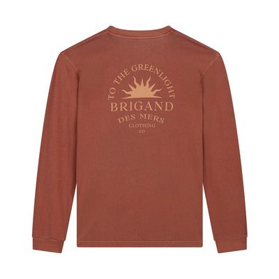 BRIGAND DES MERS T-shirt manches longues Green Light