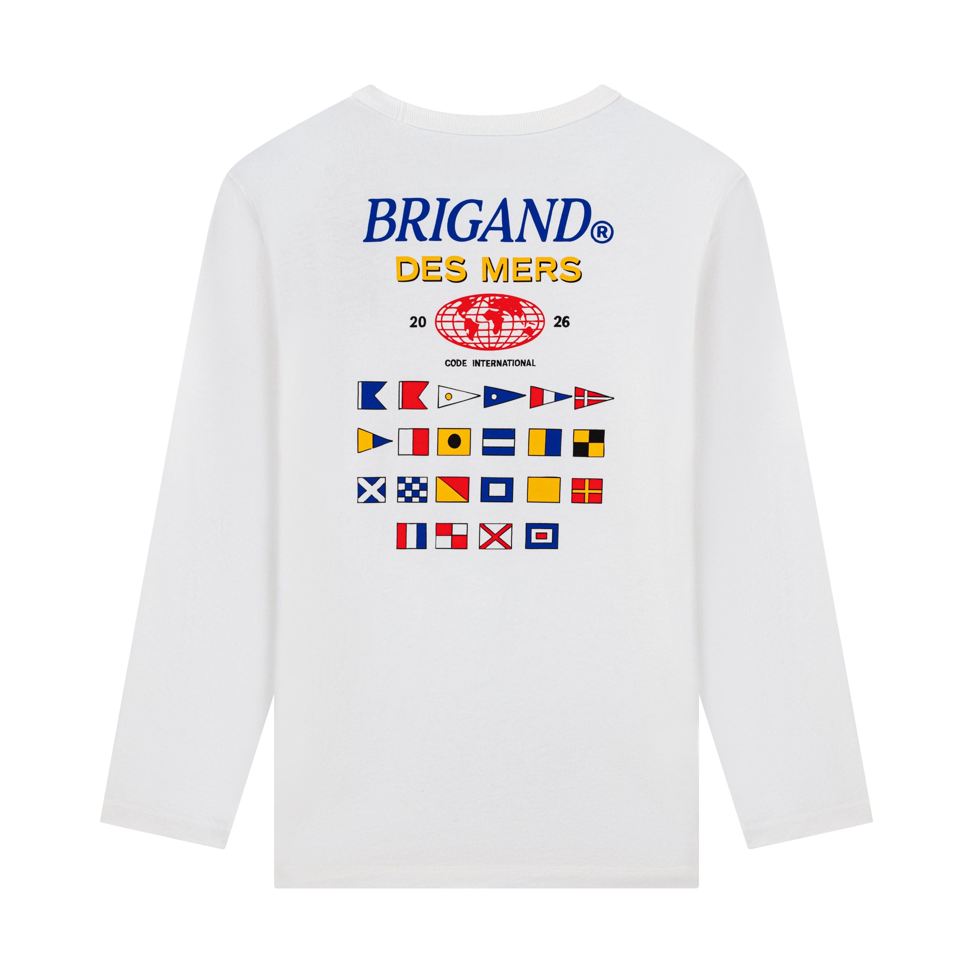 BRIGAND DES MERS T-shirt manches longues Nautica T-shirt Manches Longues Coton Recyclé | Brigand des mers