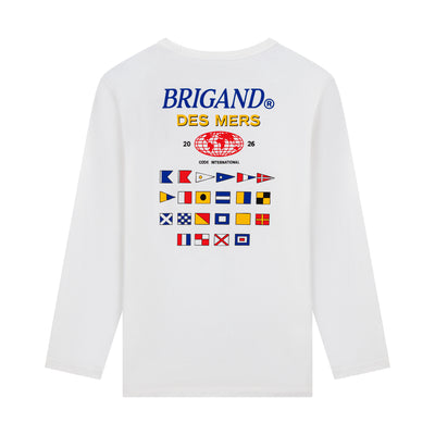 BRIGAND DES MERS T-shirt manches longues Nautica T-shirt Manches Longues Coton Recyclé | Brigand des mers