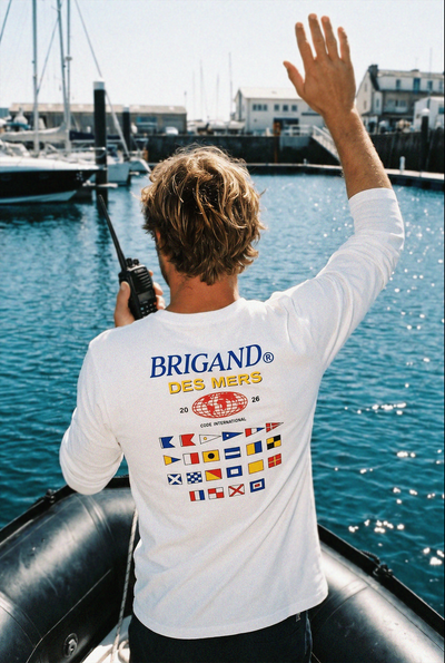BRIGAND DES MERS T-shirt manches longues Nautica T-shirt Manches Longues Coton Recyclé | Brigand des mers