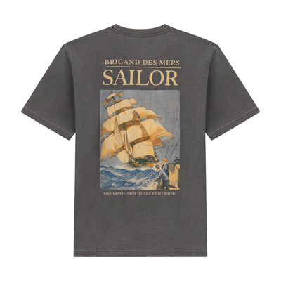 BRIGAND DES MERS T-Shirt Sailor - Vintage Black T-Shirt Sailor - Vintage Black