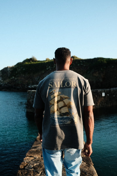 BRIGAND DES MERS T-Shirt Sailor - Vintage Black T-Shirt Sailor - Vintage Black