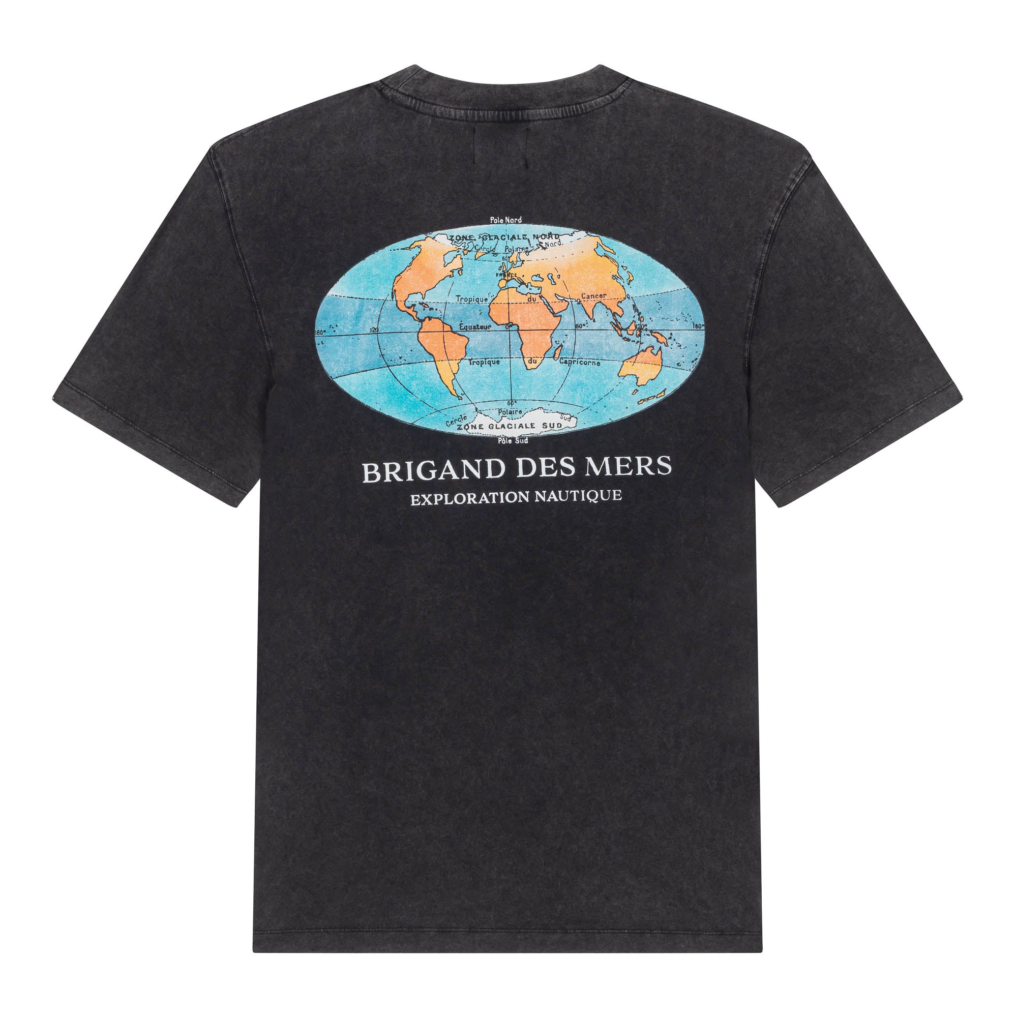 BRIGAND DES MERS T-shirt Vintage Globe