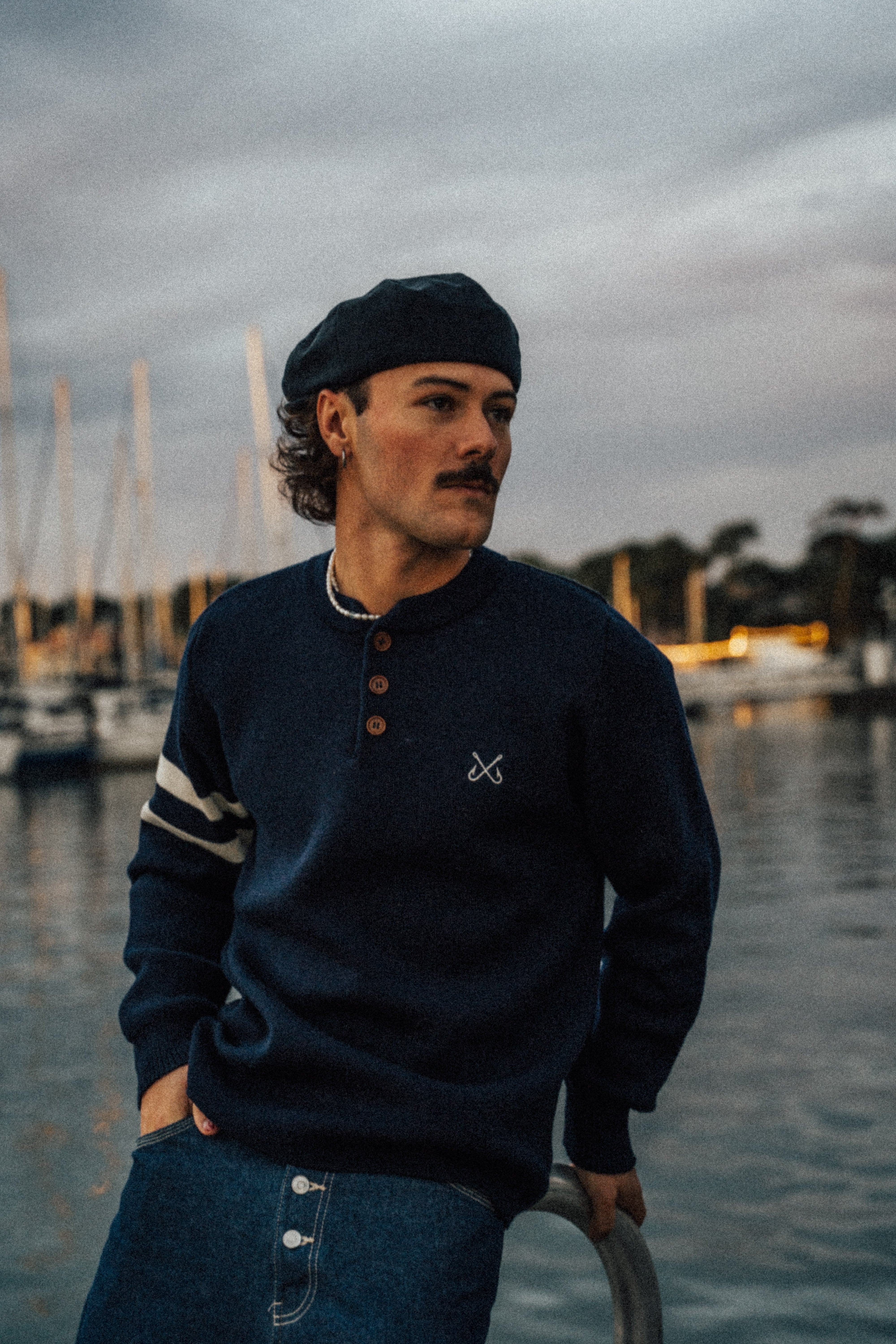 Pull Black Sam – Laine Mérinos