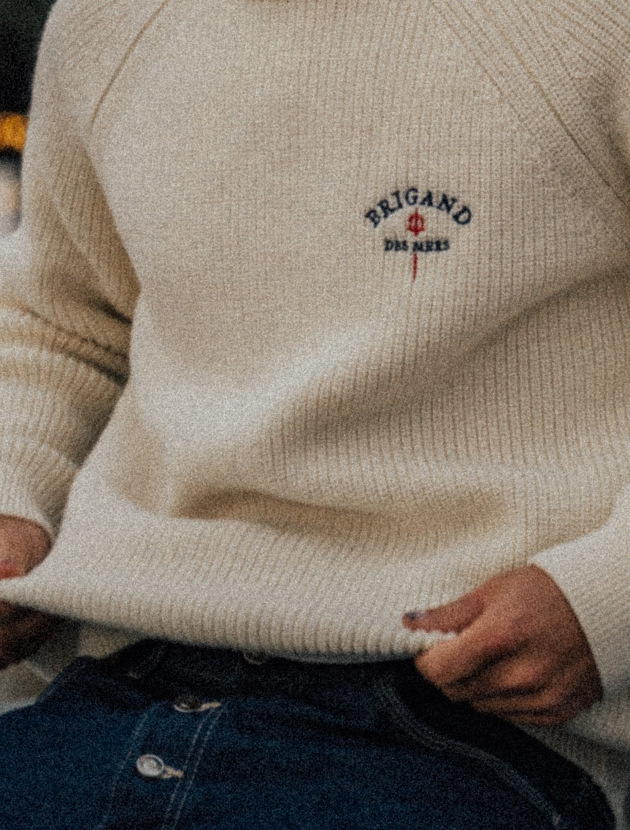 Pull Héritage – Laine mérinos, maille épaisse, fabrication durable